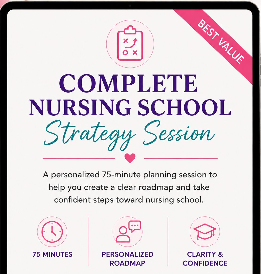 Complete Nursing School Strategy Session